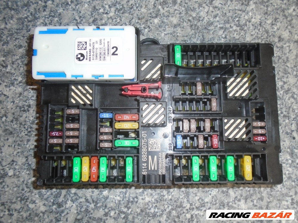 [GYÁRI ÚJSZERŰ] BMW - BIZTOSÍTÉK TÁBLA - X3 ; X4 / G01 ; G02  2. kép